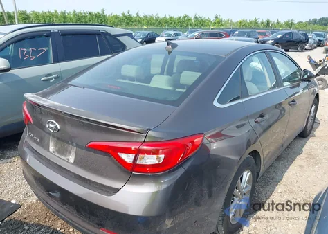 2017 Hyundai Sonata Se из США, поврежденный, VIN 5NPE24AF3HH571510